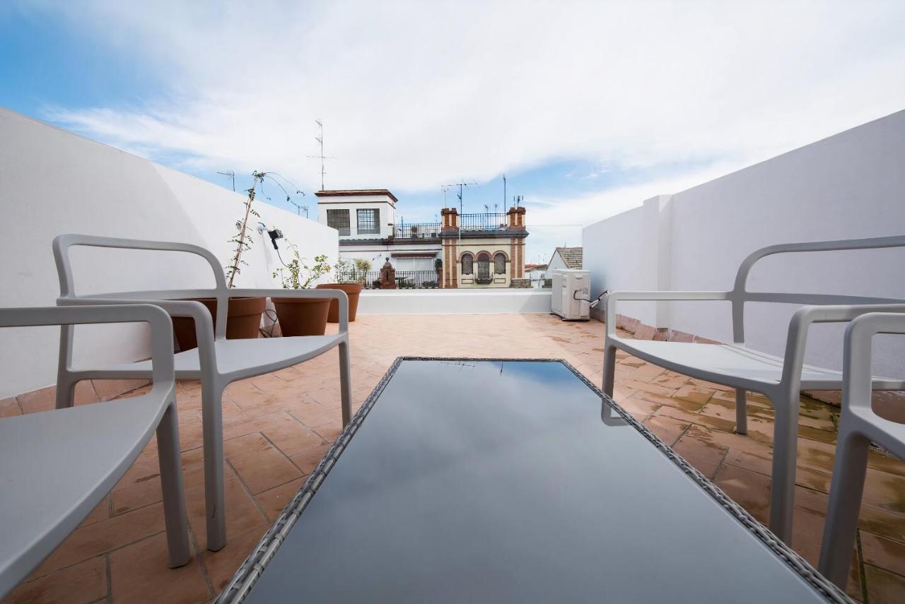Апартаменты Pop Art Feria Luminoso Duplex Con Terraza Privada Севилья Экстерьер фото